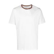 Witte Katoenen T-shirts en Polos Paul Smith , White , Heren