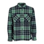 Geruite Overhemd Jared met Lange Mouwen Carhartt Wip , Green , Heren