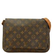 Pre-owned Canvas louis-vuitton-bags Louis Vuitton Vintage , Brown , Da...