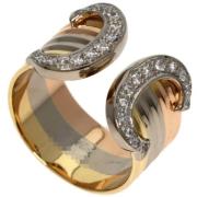 Pre-owned Rose Gold rings Cartier Vintage , Yellow , Dames