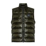 Militair Groene Sportvest Canada Goose , Green , Heren