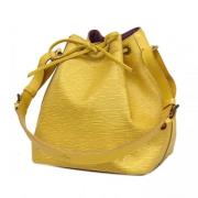 Pre-owned Fabric louis-vuitton-bags Louis Vuitton Vintage , Yellow , D...