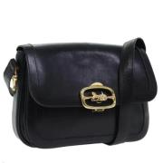 Pre-owned Leather celine-bags Celine Vintage , Black , Dames