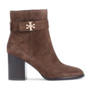 Neutrale enkellaarzen voor vrouwen Tory Burch , Brown , Dames