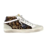 Stijlvolle Mid Star Horsy Sneakers Golden Goose , Multicolor , Dames