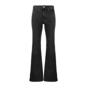 Zwarte Raven Straight Jeans Ksubi , Black , Dames