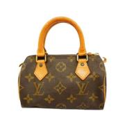 Pre-owned Canvas louis-vuitton-bags Louis Vuitton Vintage , Brown , Da...