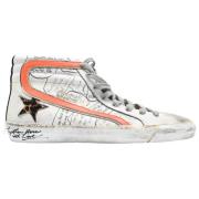 Leopard Star Slide Sneakers Golden Goose , Multicolor , Heren