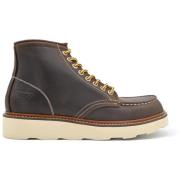 Leren Mid Oakland Laarzen Docksteps , Brown , Heren