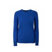 Stijlvolle Longsleeve Pullover Trui Polo Ralph Lauren , Blue , Dames