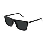 Stijlvolle Leren Schoudertas Saint Laurent , Black , Unisex