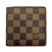 Pre-owned Canvas wallets Louis Vuitton Vintage , Brown , Dames