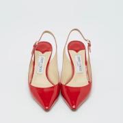 Pre-owned Fabric heels Jimmy Choo Pre-owned , Red , Dames