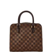 Pre-owned Canvas handbags Louis Vuitton Vintage , Brown , Dames