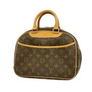 Pre-owned Canvas handbags Louis Vuitton Vintage , Brown , Dames