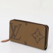 Pre-owned Canvas wallets Louis Vuitton Vintage , Brown , Dames