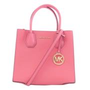 Pre-owned Leather handbags Michael Kors Pre-owned , Pink , Dames