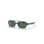 Klassieke zonnebril met zwart montuur Ray-Ban , Blue , Unisex