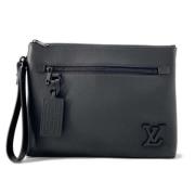 Pre-owned Leather louis-vuitton-bags Louis Vuitton Vintage , Black , D...