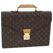 Pre-owned Canvas louis-vuitton-bags Louis Vuitton Vintage , Brown , Da...