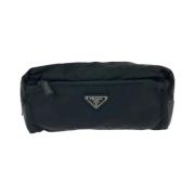 Pre-owned Canvas clutches Prada Vintage , Black , Dames