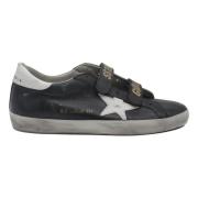 Zwarte Old School Sneakers Golden Goose , Gray , Heren