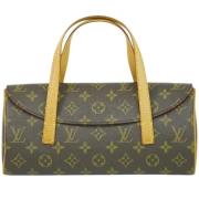 Pre-owned Canvas louis-vuitton-bags Louis Vuitton Vintage , Brown , Da...