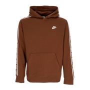 Club Fleece Trainingspak Cacao Wow/wit Nike , Brown , Heren