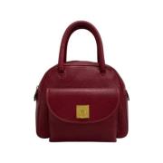 Pre-owned Leather celine-bags Celine Vintage , Red , Dames