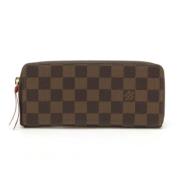 Pre-owned Canvas wallets Louis Vuitton Vintage , Brown , Dames