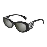 Stijlvolle Zonnebril Zwart Gg1691S-001 Gucci , Gray , Unisex