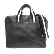 Pre-owned Leather handbags Bally Pre-owned , Black , Dames