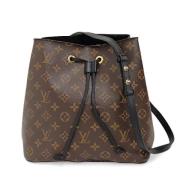 Pre-owned Leather louis-vuitton-bags Louis Vuitton Vintage , Black , D...