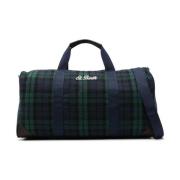 Tartan Check Koffer Groen MC2 Saint Barth , Multicolor , Heren