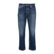 Denim Broek Dondup , Blue , Dames