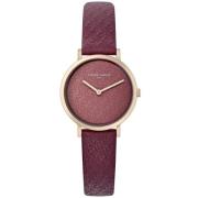 Lila Dames Mode Kwarts Horloge Pierre Cardin , Purple , Dames