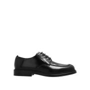 Leren Veterschoenen Bally , Black , Heren