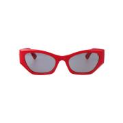 Stijlvolle zonnebril Mos159/S Moschino , Red , Dames