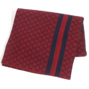 Pre-owned Cotton scarves Gucci Vintage , Red , Dames