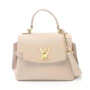 Pre-owned Leather louis-vuitton-bags Louis Vuitton Vintage , Beige , D...