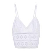 Witte Top voor Vrouwen Charo Ruiz Ibiza , White , Dames