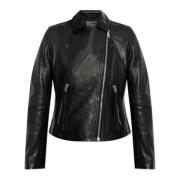 Leren jas Dalby AllSaints , Black , Dames