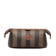 Pre-owned Canvas clutches Fendi Vintage , Multicolor , Dames