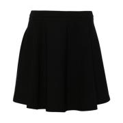 Zwarte Gerende Jersey Rok Staud , Black , Dames