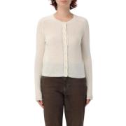 Stijlvolle Sweaters Collectie Pinko , Beige , Dames