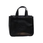 Pre-owned Leather handbags Gucci Vintage , Black , Dames