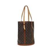 Pre-owned Canvas louis-vuitton-bags Louis Vuitton Vintage , Brown , Da...