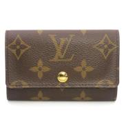 Pre-owned Canvas key-holders Louis Vuitton Vintage , Brown , Dames