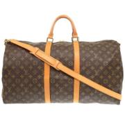 Pre-owned Canvas louis-vuitton-bags Louis Vuitton Vintage , Brown , Da...