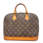 Pre-owned Fabric louis-vuitton-bags Louis Vuitton Vintage , Brown , Da...